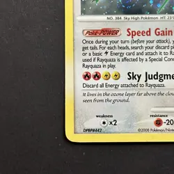 Rayquaza 14/146 Legends Awakened Holo Rare Pokemon Card - Image 5