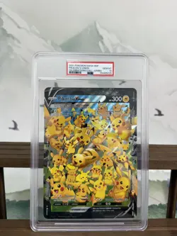 2021 Pokemon SWSH BSP Pikachu V-Union Celebrations Coll. - Jumbo PSA 10 - Image 1