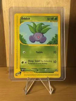 Pokemon - Oddish 122/165 Expedition Base Set Regular - Image 2