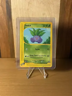 Pokemon - Oddish 122/165 Expedition Base Set Regular - Image 4