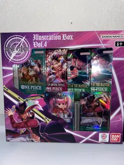 One Piece Card Game Illustration Box Vol 4. (Lot of 2/ New Factory Sealed) - Image 3