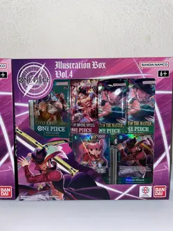 One Piece Card Game Illustration Box Vol 4. (Lot of 2/ New Factory Sealed) - Image 4