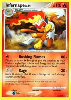 Infernape 31/127 Platinum RARE PERFECT MINT! Pokemon - Image 1