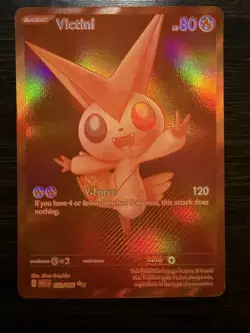 2025 Pokemon White Flare Victini BWR #172 NM - Image 1