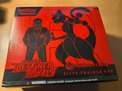 Pokemon TCG Destined Rivals Pokemon Center Elite Trainer Box ETB - Sealed - Image 1