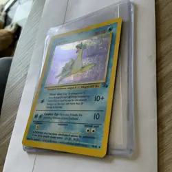 Pokemon Fossil Lapras 10/62 Holo Rare Unlimited MP - Image 2