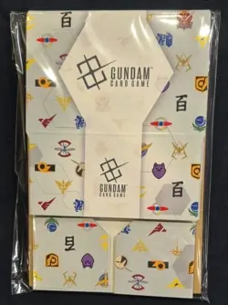 Gundam Card Game Storage Box & Resource Card Set EVX07 ENGLISH SEALED GAMES EXPO - Image 1