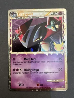 Pokemon Dragapult Celebrations Promo Card Swsh132 Pack Fresh - Image 1