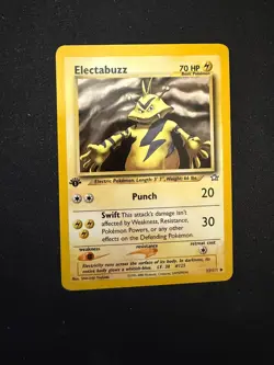 Electabuzz 33/111 Neo Genesis 1st Edition Uncommon Pokemon Card - Image 1