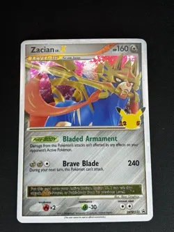 SWSH: Sword & Shield Promo Cards #SWSH135 Zacian LV. X - Image 1