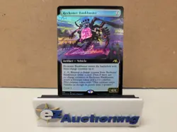 Magic the Gathering MTG - Reckoner Bankbuster 499 NEO Extended Art Foil - Image 1