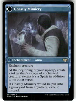 Mirrorhall Mimic 68 Rare Innistrad: Crimson Vow Magic: The Gathering Near Mint - Image 2