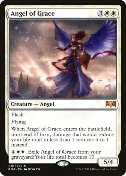 MTG Angel of Grace ** Ravnica Allegiance ** English - Image 1