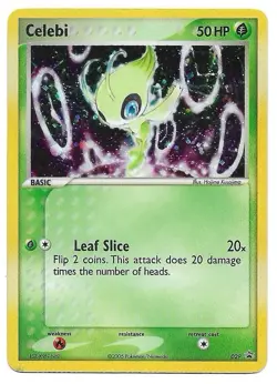 2005 POKEMON BLACK STAR PROMOS #29 CELEBI HOLO - Image 1