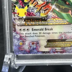M Rayquaza EX 76 Celebrations Classic Collection Pokemon PSA 10 - Image 4
