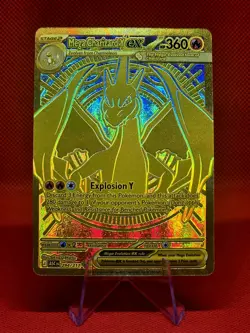 🔥 Mega Charizard Y ex 294/217 Gold Mega Hyper Rare Ascended Heroes Pokemon 🔥 - Image 2
