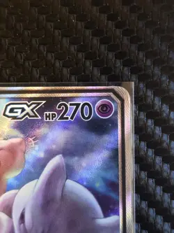 Pokemon Mewtwo & Mew GX SM191 Tag Team Black Star Promo NM Front MP Back - Image 3