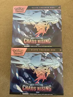 Pokemon TCG Chaos Rising ETB Factory Sealed Brand New X2 - Image 1