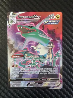 Rayquaza VMAX TG20/TG30 Pokemon TCG Ultra Rare Holo Full Art Silver Tempest - Image 1