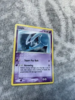 1x Lugia - 2/17 - Rare - Holo Damaged Pokemon POP Series - Image 1
