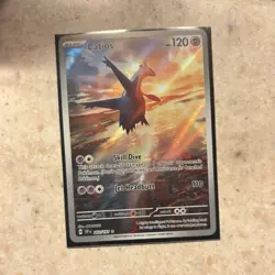 The Pokemon Company Latios 203/191 Sv08 Surging Sparks IR Full Art Holo EN 120HP - Image 1