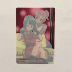 Y2000 Bulma & Nami Dragon Ball x One Piece Jump Magazine 40th Anniversary Card - Image 2