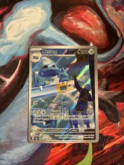 Metang 094/086 NM Chaos Rising Holo Illustration Rare Pokemon - Image 1