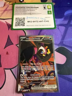 The Pokemon Company Fezandipiti ex 092/064 SV: Shrouded Fable Holo 210HP Basic - Image 2