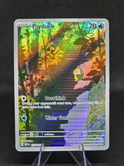 Pokemon TCG Psyduck 175/165 Illustration Rare Holo Sv: Scarlet & Violet 151 - Image 1