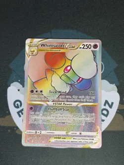 Pokemon TCG Whimsicott VSTAR 175/172 Rainbow Secret Rare Brilliant Stars NM - Image 1