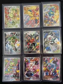 Pokemon TCG First Partner Illustration Collection Series 2 Full Set Of 9 NM - Image 1