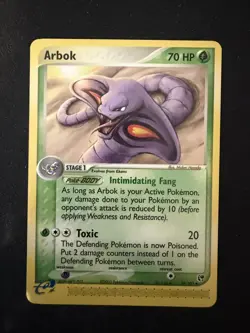 Arbok 29/100 EX Sandstorm e-Series Uncommon Pokemon TCG - Image 1