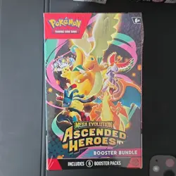 Pokemon TCG Mega Evolution—Ascended Heroes Booster Bundle 6 Packs English - Image 1