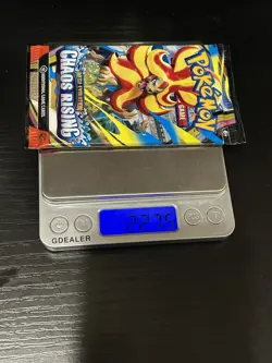 EXTREMELY HEAVY 22.75 Chaos Rising Booster Pack Sealed Pokemon TCG - Image 1