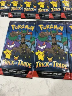 24 Pokemon TCG Trick or Trade 2024 Mini Booster Packs Sealed Halloween Lot - Image 2