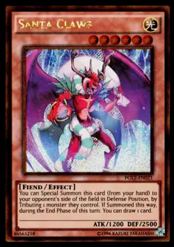 Santa Claws - PGL2-EN021 NM Premium Gold: Return of the Bling Yu-Gi-Oh - Image 1