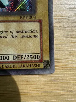 Yu-Gi-Oh TCG Blue-Eyes White Dragon BPT-003 Secret Rare Limited Edition - Image 5