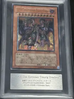 Yu-Gi-Oh yubel-Das Extremer Traurig Drachen PTDN-JP008 ultimateRare ARS9 - Image 2