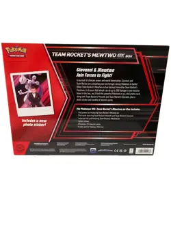 Pokemon TCG: Team Rocket's Factory Sealed Mewtwo EX Box - Image 2