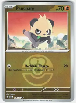 Pancham (Love Ball) 115/217 Common Ascended Heroes Pokemon Reverse Holo NM/M - Image 1