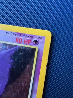 Gengar 5/62 First Edition Fossil Holo Pokemon - Image 5