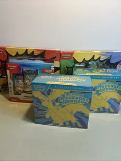Pokemon Ascended Heroes Etb Tcg Lot Deluxe Mega First Partner - Image 1