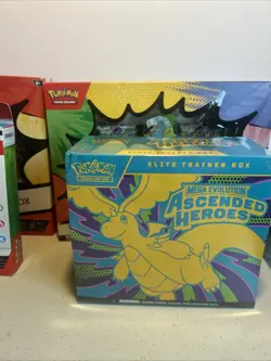 Pokemon Ascended Heroes Etb Tcg Lot Deluxe Mega First Partner - Image 4
