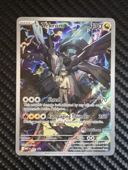 POKEMON ASCENDED HEROES POKEMON CENTER #031 N'S ZEKROM - Image 1
