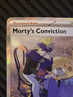 Pokemon Morty's Conviction 211/162 Holo SV05: Temporal Forces NM/M Gengar! - Image 4