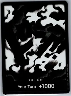 DON!! Card Foil (Blackbeard) English Emperors in the New World - One Piece - NM - Image 1