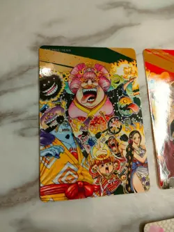ONE PIECE Natsucomi Double Sticker 2022 Shueisha Japan Set of 3 Eiichiro Oda - Image 2