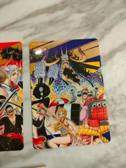 ONE PIECE Natsucomi Double Sticker 2022 Shueisha Japan Set of 3 Eiichiro Oda - Image 4