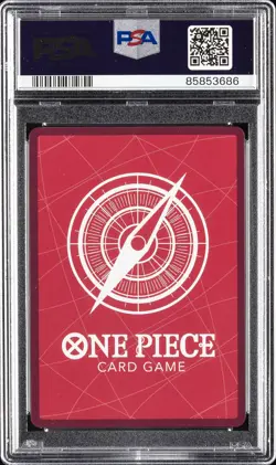 2023 ONE PIECE OP02-PARAMOUNT WAR ALTERNATE ART-ERRATA MONKEY D. GARP PSA 10 - Image 2