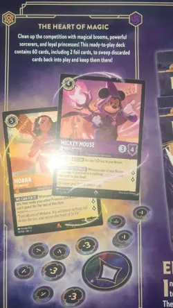 Disney Lorcana: First Chapter Target Bundle Gift Box | 6 Boosters | 1 BOX - Image 3